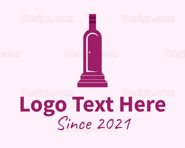 Purple Bottle Door Logo