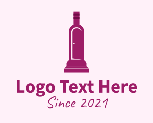 Purple Bottle Door  logo