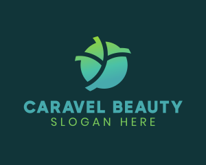 Natural Eco Leaf logo design