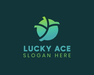 Natural Eco Leaf logo design