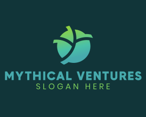 Natural Eco Leaf logo design