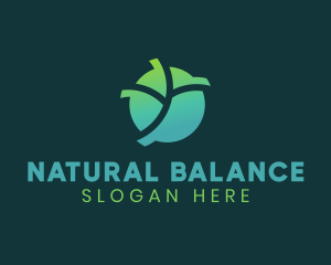 Natural Eco Leaf logo