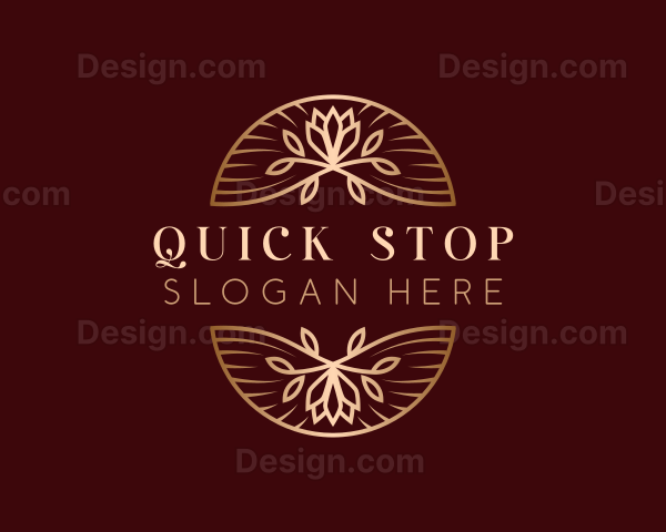 Luxury Floral Decor Logo