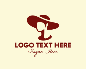 Retro Floppy Hat Logo