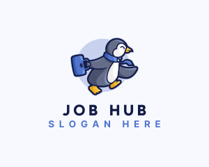 Penguin Worker Career logo