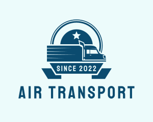 Truck Transportation Delivery  logo design