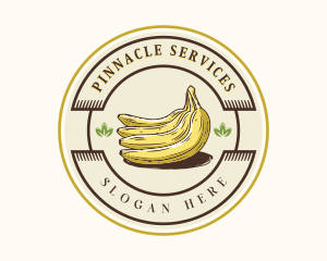 Organic Banana Fruit logo