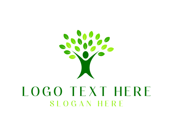 Vegetarian logo example 2