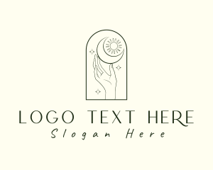 Celestial Tarot Hand logo