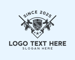 Combat Helmet Paintball logo