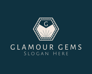 Jewelry Boutique Hexagon logo design