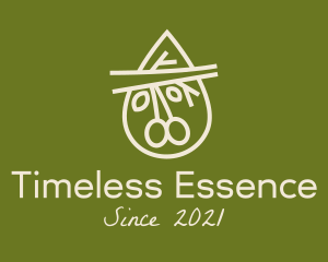 Wellness Olive Branch Oil  logo design