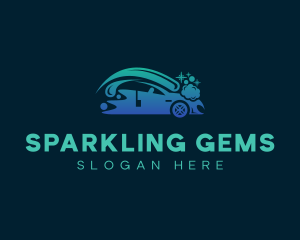 Swoosh Car Wash Sparkling logo