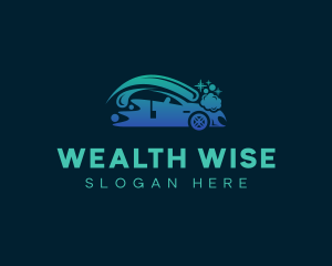 Swoosh Car Wash Sparkling logo