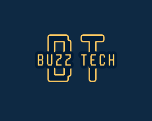 Pixel Tech Cyberspace logo design