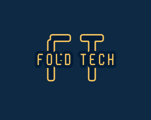 Pixel Tech Cyberspace logo design