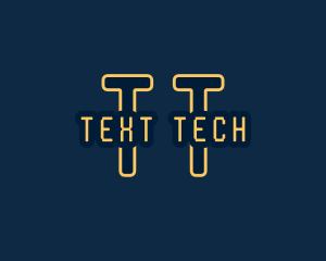 Pixel Tech Cyberspace logo design