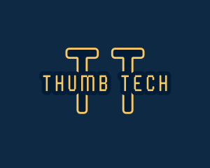 Pixel Tech Cyberspace logo design