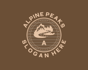 Mountain Peak Travel logo design