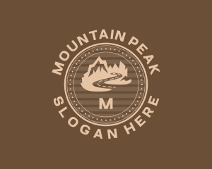 Mountain Peak Travel logo design