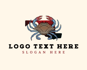 Maryland Crab Crustacean logo