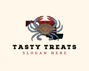 Maryland Crab Crustacean Logo