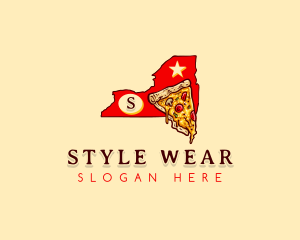 New York Style Pizza logo design