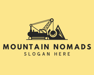 Mountain Wrecking Ball logo design