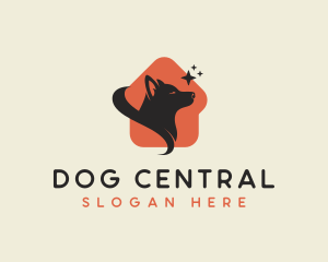 Canine Dog Kennel logo design