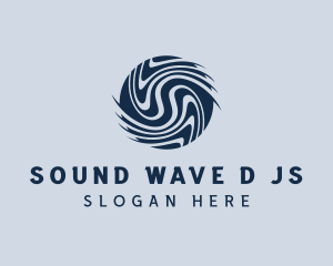 Psychedelic Waves Biotech logo design