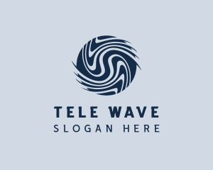 Psychedelic Waves Biotech logo design