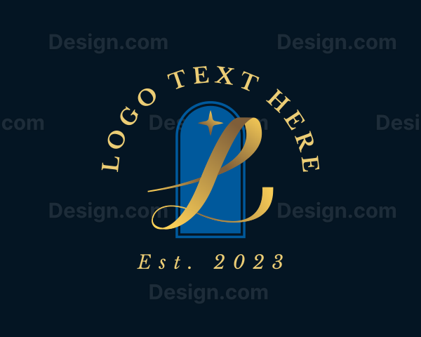 Elegant Boutique Arch Logo