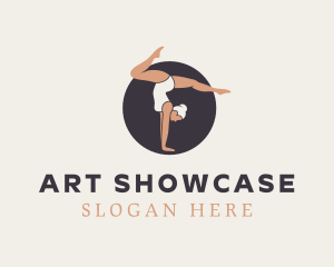 Gymnast Body Exhibition logo design