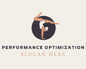 Gymnast Body Exhibition logo design