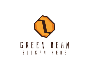 Organic Coffee Bean logo design