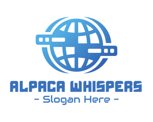 Global Server Tech Company logo design