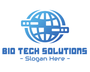 Global Server Tech Company logo design