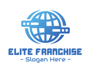 Global Server Tech Company logo design