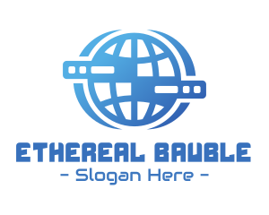 Global Server Tech Company logo design