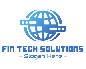 Global Server Tech Company logo design