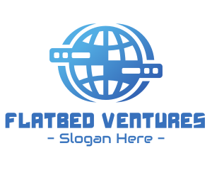 Global Server Tech Company logo design