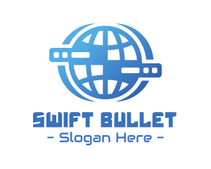 Global Server Tech Company logo design