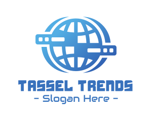 Global Server Tech Company logo design