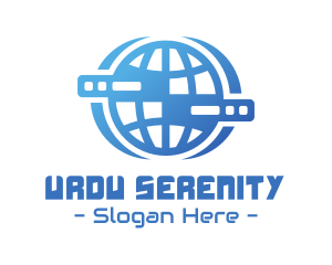 Global Server Tech Company logo design