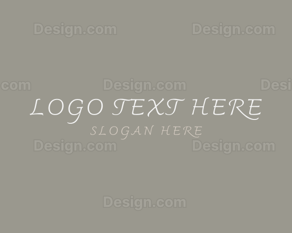 Elegant Classy Business Logo