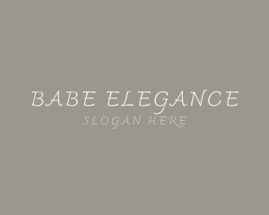 Elegant Classy Business logo design