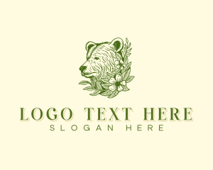 Wildlife Grizzly Bear logo