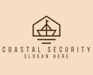 Paper Boat Sailing logo