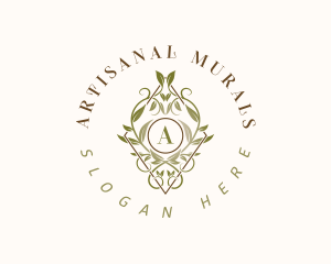 Elegant Leaves Luxury logo design