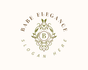 Elegant Leaves Luxury logo design